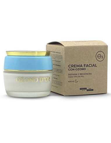 Crema Facial de Noche Antiarrugas Bio 50g Ozono D'Or