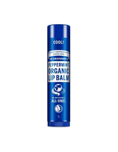 Balsamo labial de menta bio Dr. Bronner's