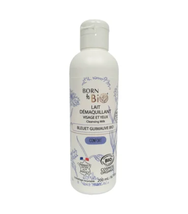 Leche limpiadora de agua floral de Arándano ecológica-200 ml | Desmaquillantes veganos
