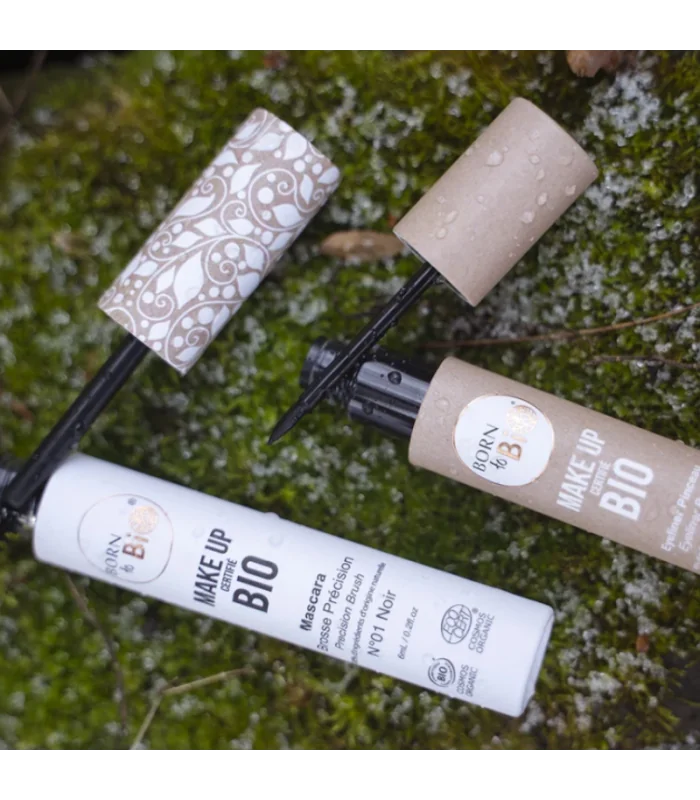 Máscara precisión orgánica núm.1 Black-6 ml | Rimel pestañas naturales