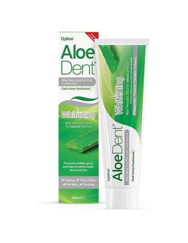 Dentifrico Blanqueador Aloe, Vit. K, Silice 100ml Aloe Dent