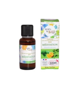 Meditación-complejo con aceites esenciales orgánicos-30 ml | Aceites esenciales puros bio