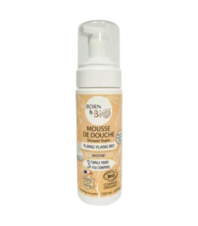 Mousse de ducha orgánica Ylang Ylang-150 ml | Gel hidratante natural
