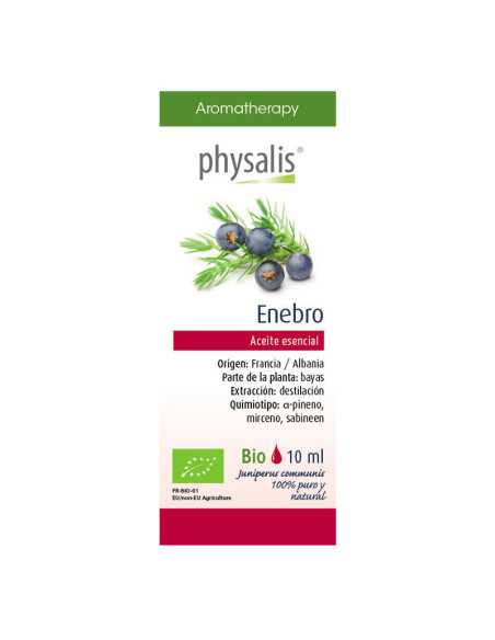 Aceite esencial de enebro bio 10 ml Physalis
