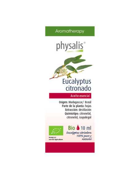 Aceite esencial de eucalipto citronado bio 10ml Physalis