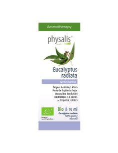 Aceite esencial de eucalipto radiata bio 10 ml Physalis