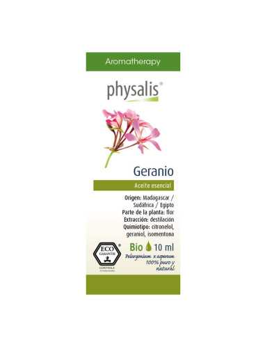 Aceite esencial de geranio bio 10 ml Physalis