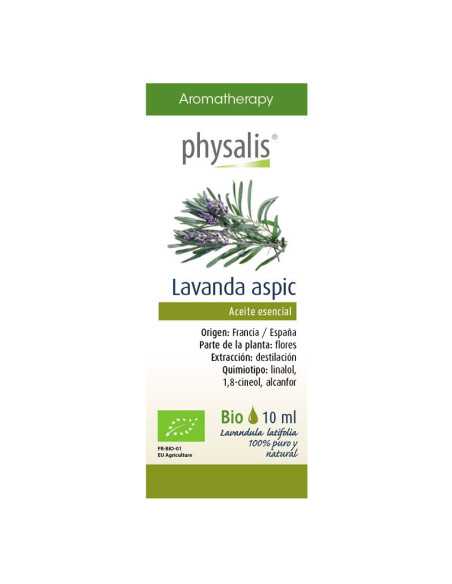 Aceite esencial de lavanda spica bio 10ml Physalis