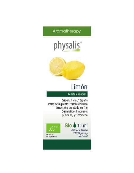 Aceite esencial de limon bio 10ml Physalis
