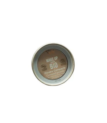 Polvos compactos orgánicos núm.1 Light Beige-6,5 gr | Polvo compacto vegano