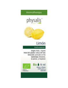 Aceite esencial de limon bio 30ml Physalis