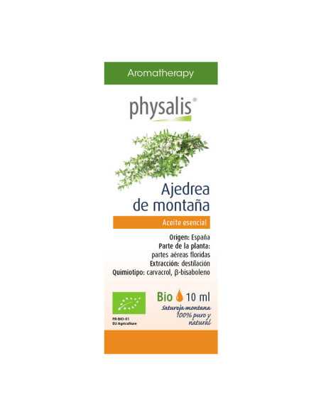 Aceite esencial de ajedrea bio 10 ml Physalis
