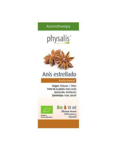 Aceite esencial de anis estrellado bio 10 ml Physalis