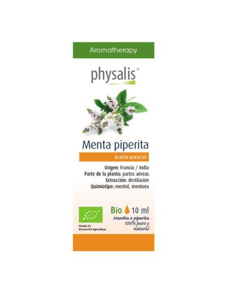 Aceite esencial de menta piperita bio 10 ml Physalis