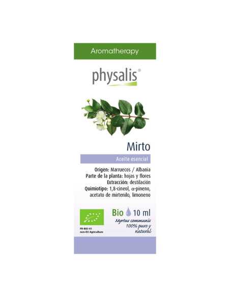 Aceite esencial de mirto bio 10ml Physalis