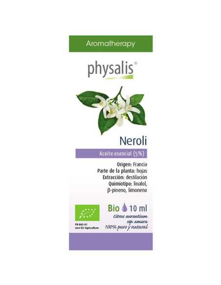 Aceite esencial de neroli (azahar) bio 10ml Physalis