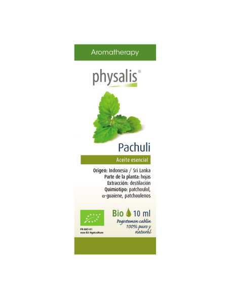 Aceite esencial de pachuli bio 10 ml Physalis