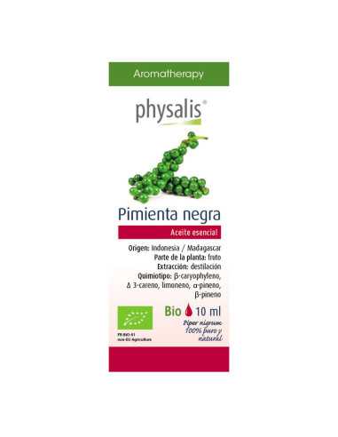 Aceite esencial de pimienta negra bio 10 ml Physalis