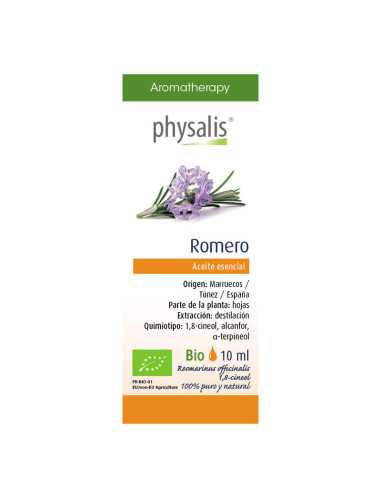 Aceite esencial de romero bio 10 ml Physalis
