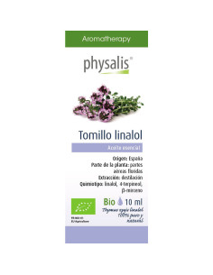 Aceite esencial de tomillo linalol bio 10ml Physalis