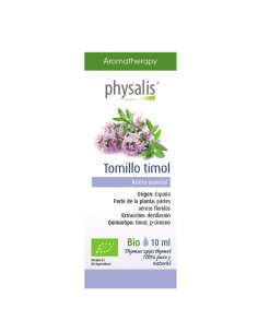 Aceite esencial de tomillo timol bio 10 ml Physalis