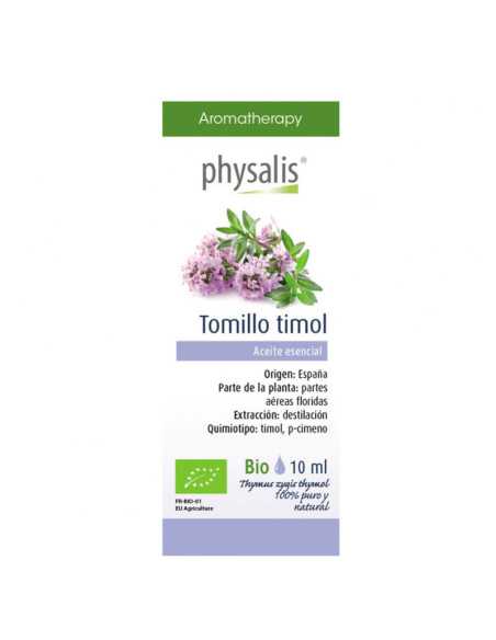 Aceite esencial de tomillo timol bio 10 ml Physalis