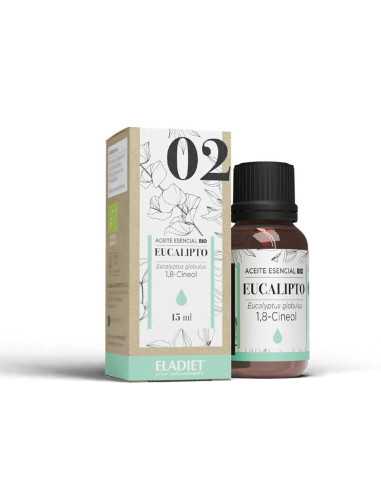 Aceite esencial Eucaliptus (02) BIO 15ml Eladiet