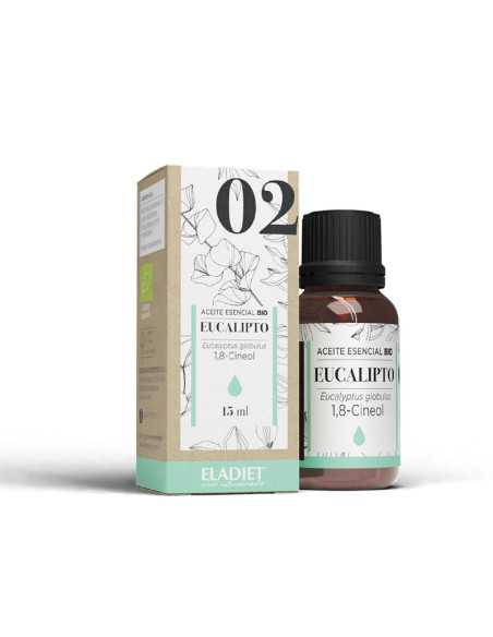 Aceite esencial Eucaliptus (02) BIO 15ml Eladiet