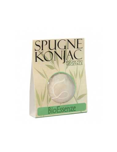 Esponja baño Konjac blanca Bio Essenze