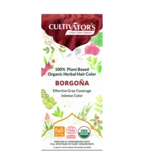 Tinte orgánico Borgoña-100 gr/1 kg | Tinte ecólogico cultivators