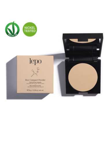 Polvo de arroz compacto uniformante nº 89 (almidon de arroz y aceite de algodon) 8g Lepo