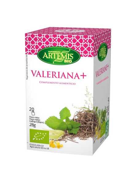 Valeriana bio 20 filtros Artemis