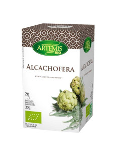 Alcachofera bio 20 filtros Artemis