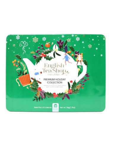 Lata Navidad Verde 36 filtros 54g English Tea Shop