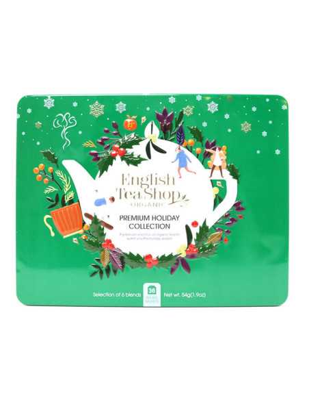 Lata Navidad Verde 36 filtros 54g English Tea Shop