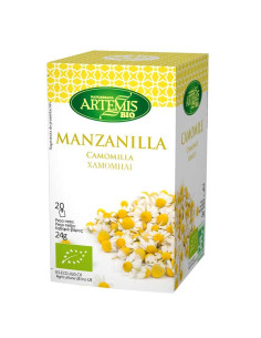 Manzanilla 20 filtros Bio Artemis