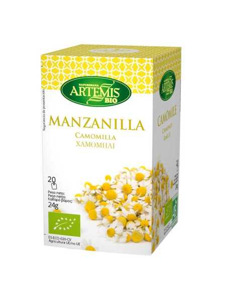 Manzanilla 20 filtros Bio Artemis