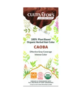 Tinte orgánico Caoba-100 gr/1 kg | Tinte vegetal cubre canas