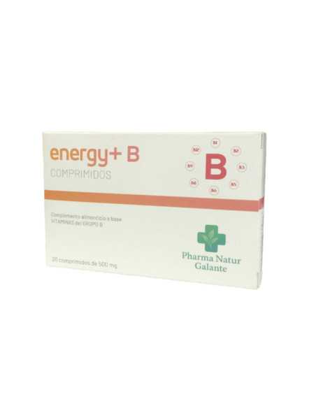 Energy+ B 500mg 30 comprimidos Pharma Natur Galante