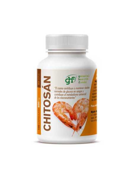 Chitosan 600mg 100 capsulas GHF