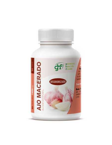 Ajo macerado 1400mg 60 perlas GHF