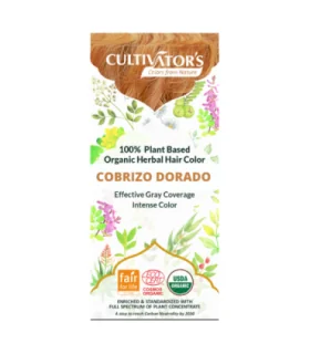 Tinte orgánico Cobrizo Dorado-100 gr/1 kg | Tinte vegetal
