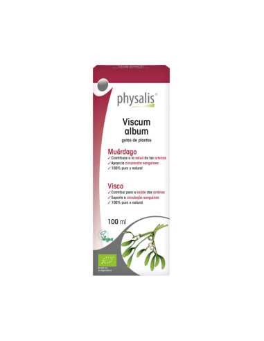 Viscum album Muerdago extracto hidroalcoholico Bio 100 ml Physalis