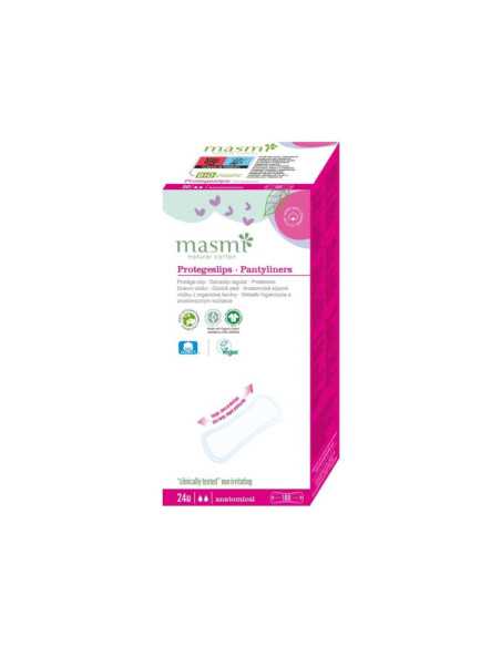 Protegeslip anatomico de algodon bio 24 ud Masmi
