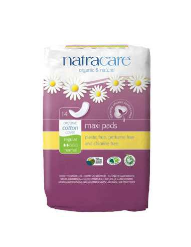 Compresa regular (maxi pads) 14 unidades Natracare