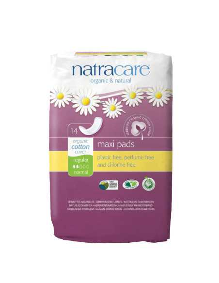 Compresa regular (maxi pads) 14 unidades Natracare