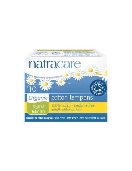 Tampón regular sin aplicador bio 10 und. Natracare