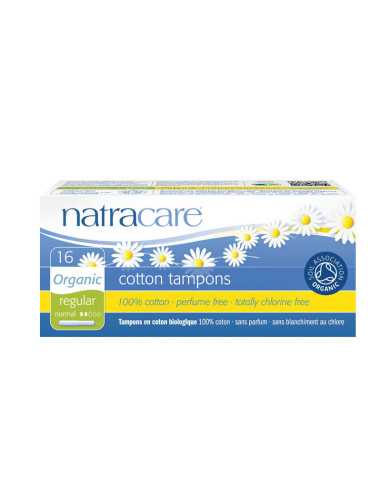 Tampon regular con aplicador bio 16 unidades Natracare