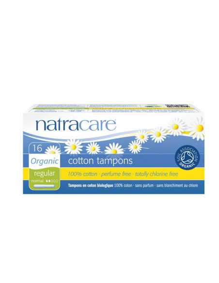 Tampon regular con aplicador bio 16 unidades Natracare