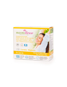 Compresa de tela con alas lavable Dia Bio Masmi